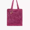 Summer Banana tote bag in raffia