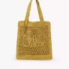 Summer Banana tote bag in raffia