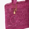 Summer Banana tote bag in raffia