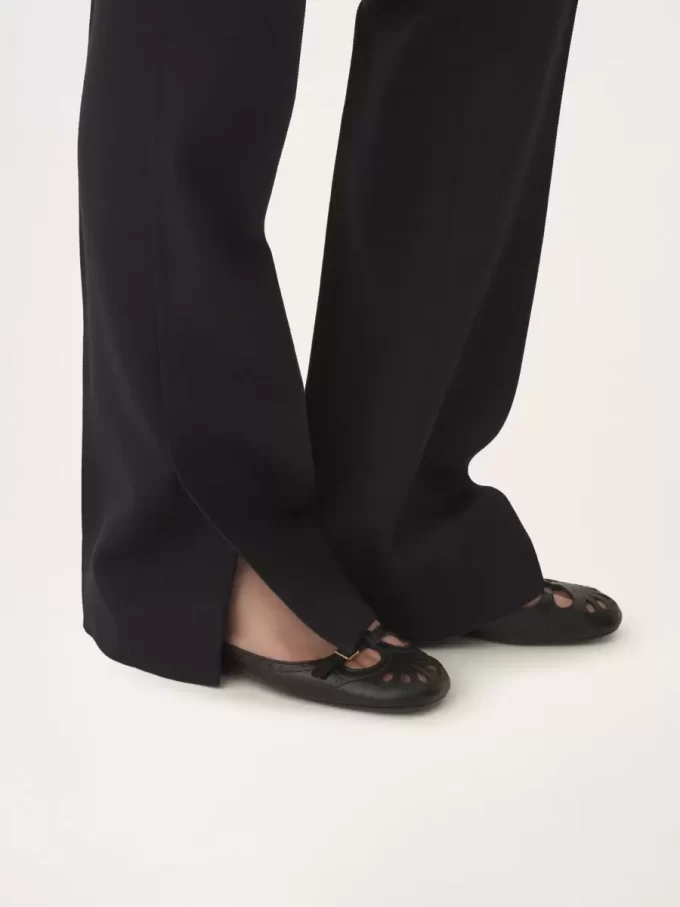 Tailored pants in soft cavalry cotton
