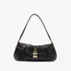 The 99 shoulder bag in croco-effect leather