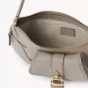 The 99 shoulder bag in grained leather