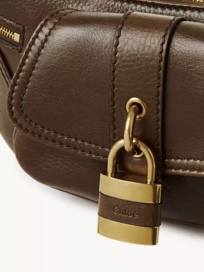 The 99 shoulder bag in grained leather