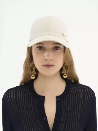 The Chloé Iconic cap in cotton canvas