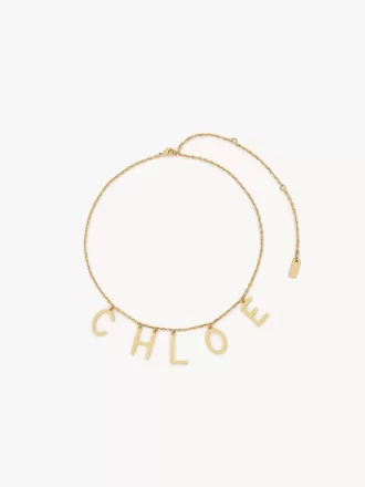 The Chloé Letters necklace