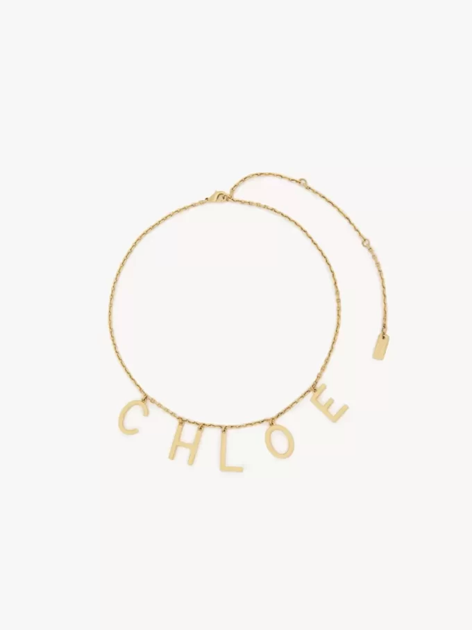 The Chloé Letters necklace