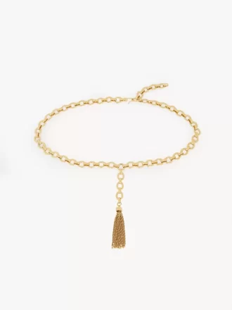 The Chloé Pompoms belt