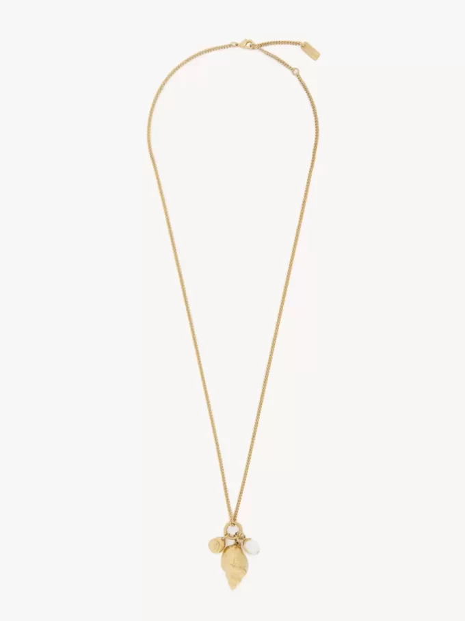 The Chloé Shells pendant necklace