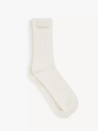 The Chloé Signature socks in wool knit