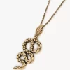 The Chloé Snake pendant necklace