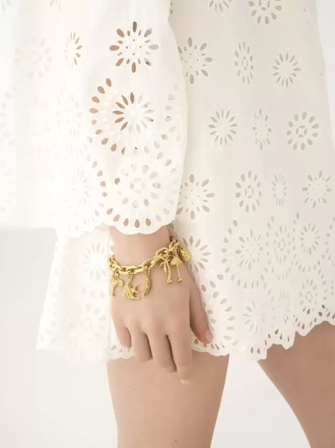 The Chloé Sunflower bracelet