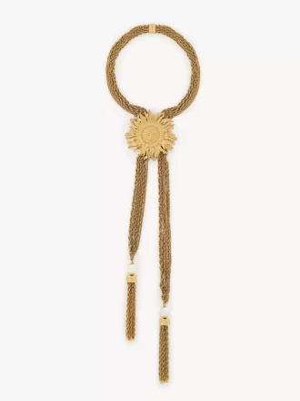 The Chloé Sunflower necklace