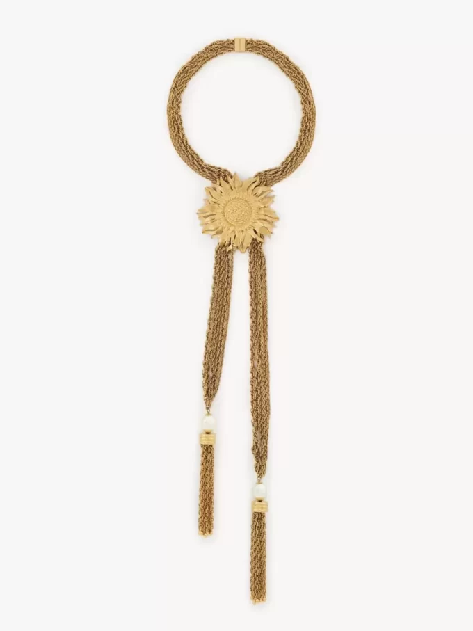 The Chloé Sunflower necklace