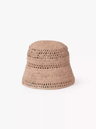 The Chloé Sunset bucket hat in raffia The Chloé Sunset bucket hat in raffia