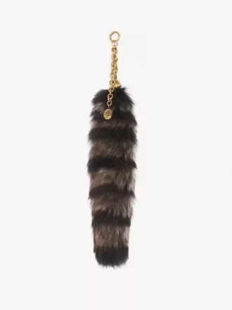 The Treasure Tails charm in shearling