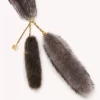The Treasure Tails scarf in shearling