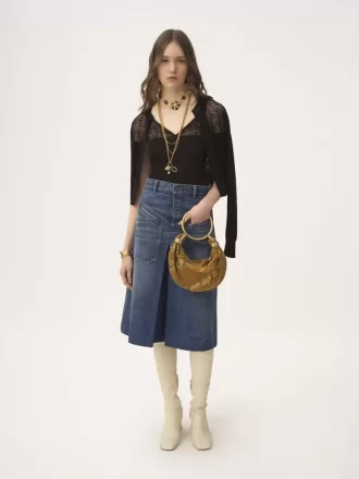 Twin set in cotton knit