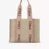 Woody tote bag in linen