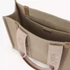 Woody tote bag in linen