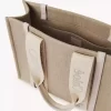 Woody tote bag in linen