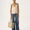 Woody tote bag in linen